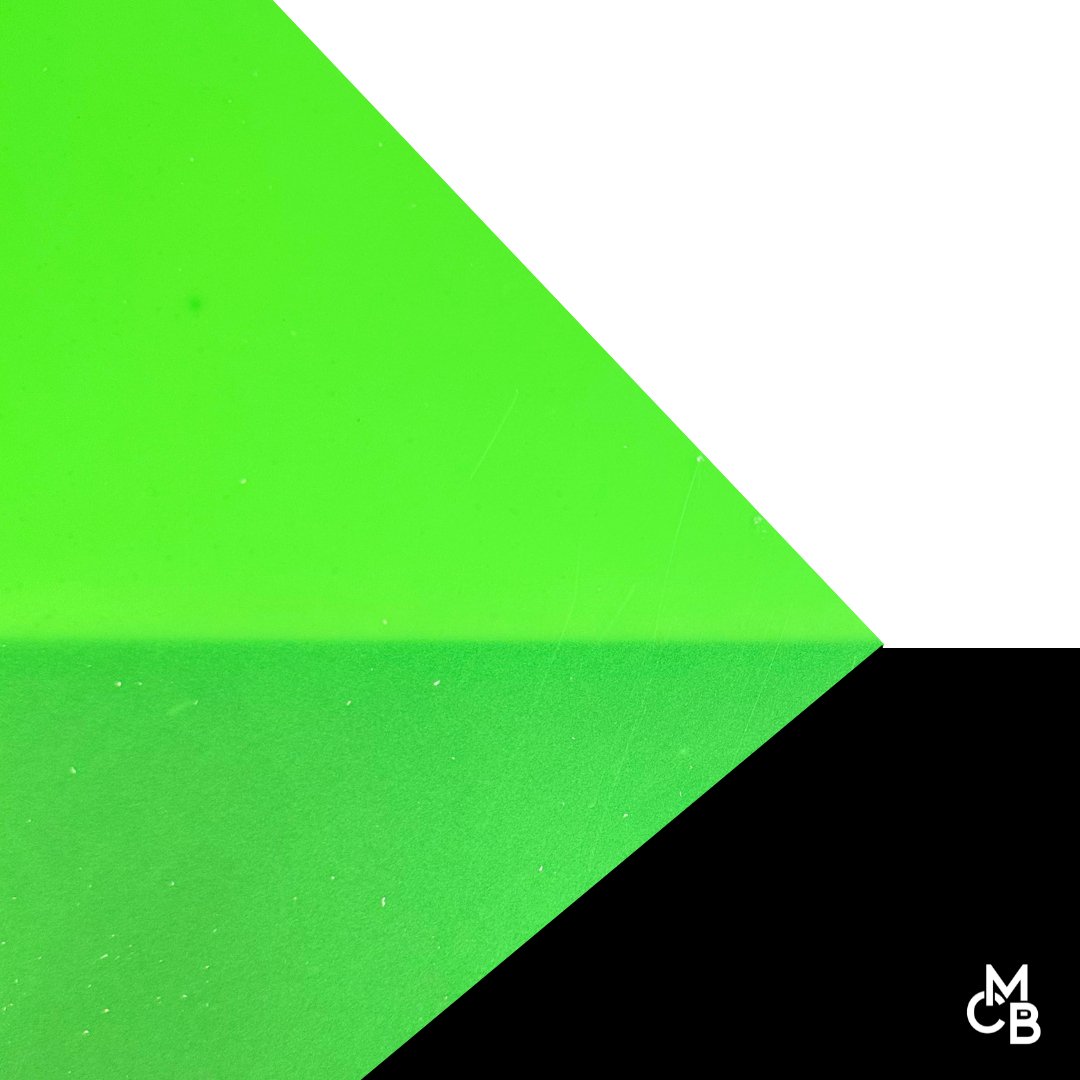 1/8" Green Glow in the Dark Cast Acrylic Sheets - Acrylic Sheets